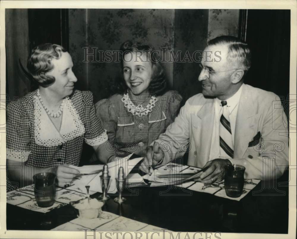 1940 Press Photo The Truman Family. - nox60048- Historic Images