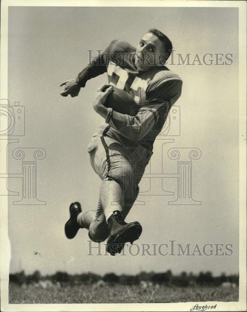 1952 Press Photo Louisiana State University Football Fullback Charley Oakley- Historic Images