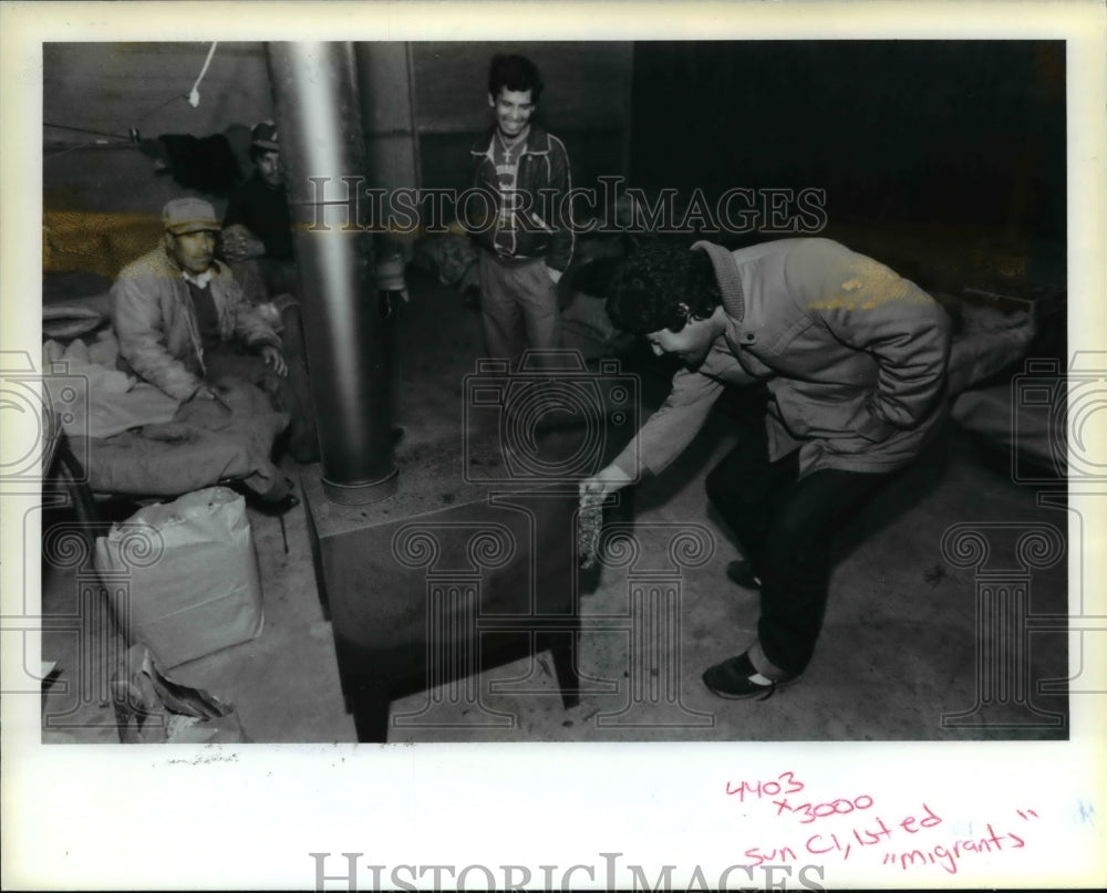 1988 Press Photo Javier Ivarra, Juvenal Aguirre, Rodolfo Hernandez & Rafael Ruiz- Historic Images