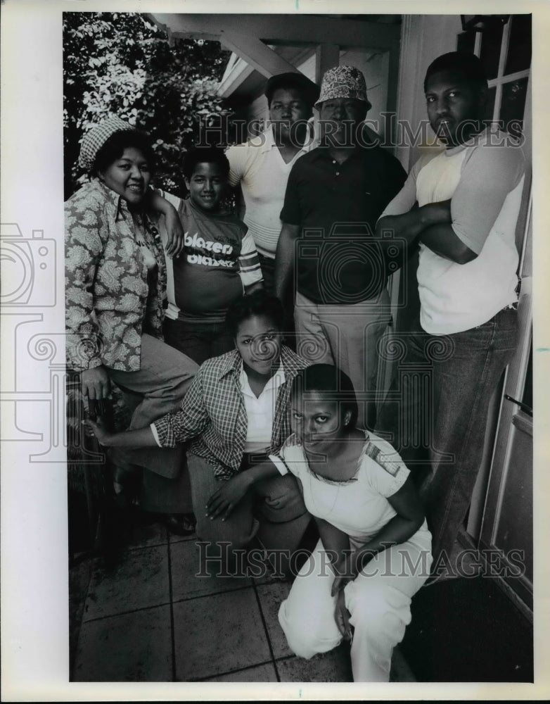 1978 Press Photo Exchange student-Beatrice Broderick-Liberia-June Kent & family- Historic Images