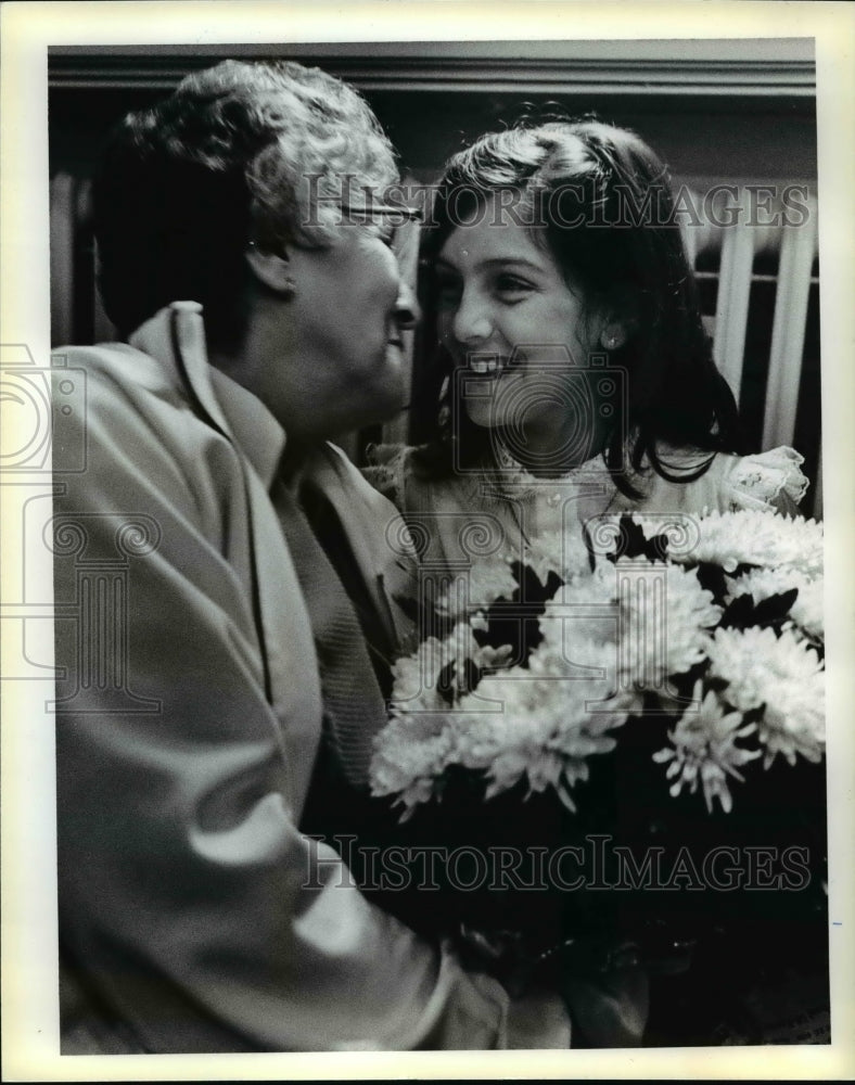 1979 Press Photo Ann Carmen with one of her grandchild Cindy Reyes - orb70300- Historic Images