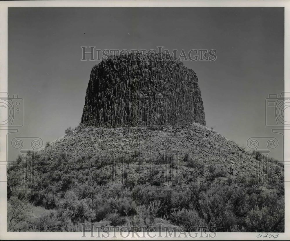 1954 Press Photo Hat Rock-State Park - orb71160- Historic Images
