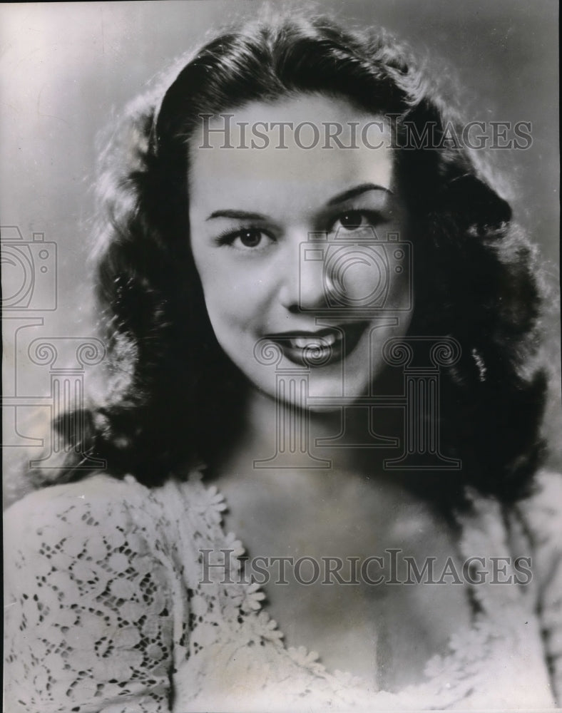 1949 Press Photo Patrice Munsel Metropolitan Opera Singer- Historic Images