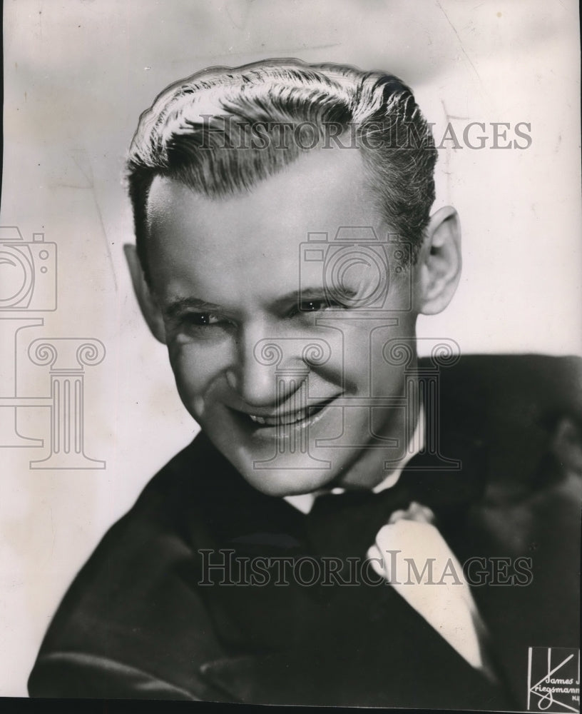 1951 Press Photo Sammy Kaye, Bandleader and Songwriter - orx03515- Historic Images