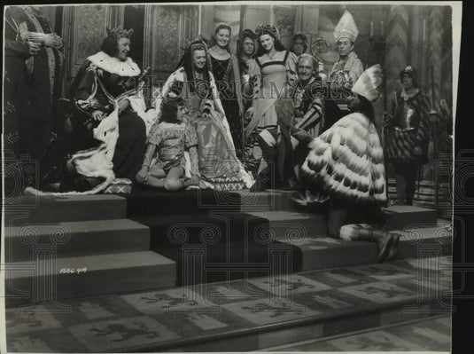 1949 Press Photo Florence Eldridge & co-actors in 