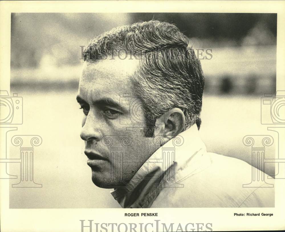 1973 Press Photo Auto racer Roger Penske - pia02616- Historic Images