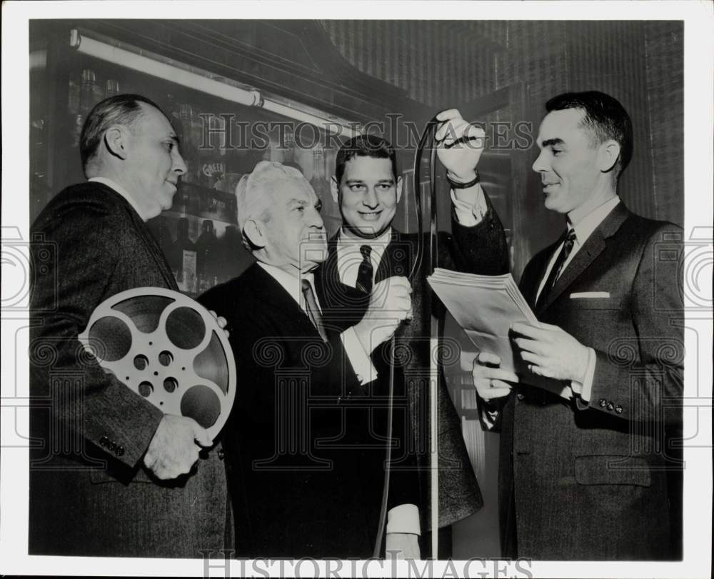 Press Photo "Operation Moonshine" film presented to KY Museum of Whiskey History