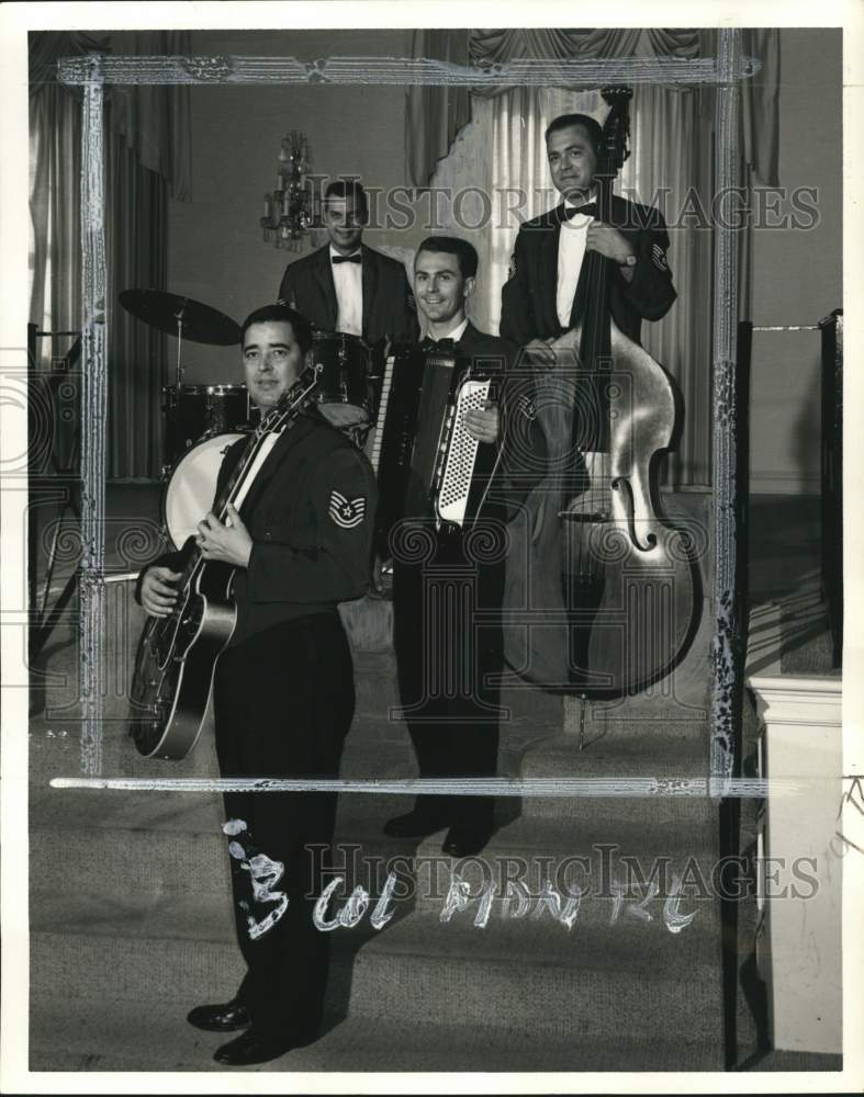 1963 Press Photo The Diplomats, United States Air Force Band quartet - pim05248- Historic Images