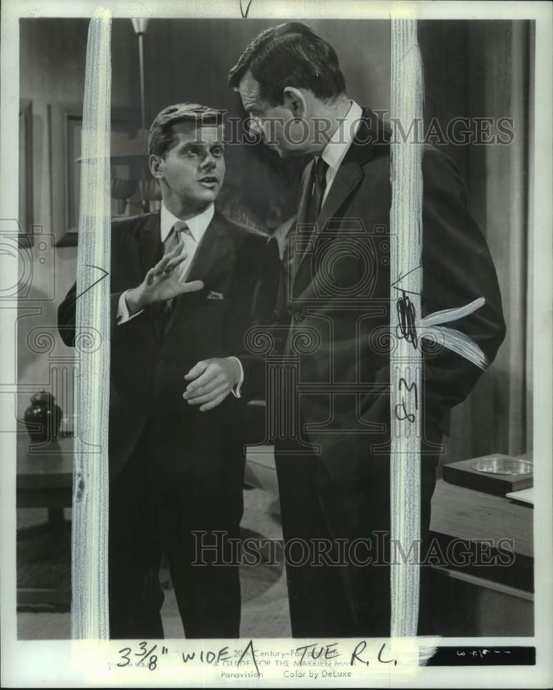 1967 Press Photo Actor Walter Matthau stars in "A Guide for the Married Man"