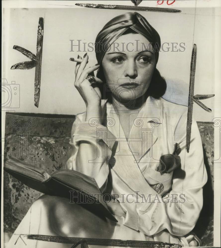 1954 Press Photo Actress Pola Negri - pio12347- Historic Images