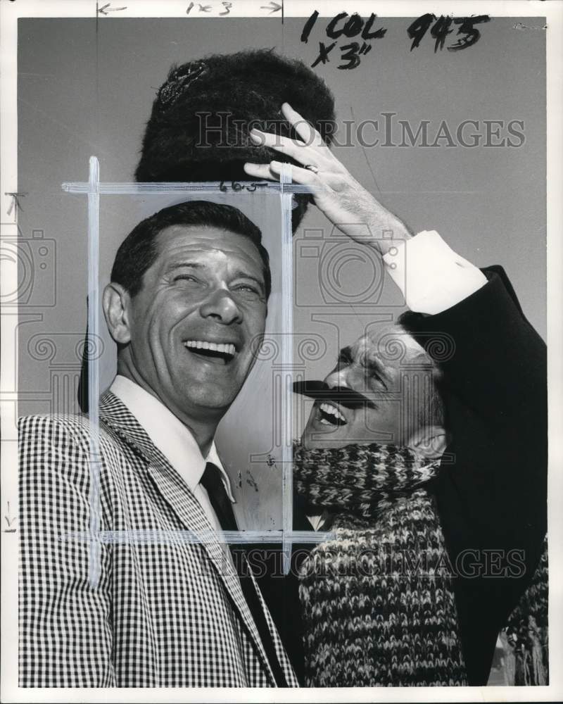 1961 Press Photo Jan Murray with Mike Rhodes - pio13396- Historic Images