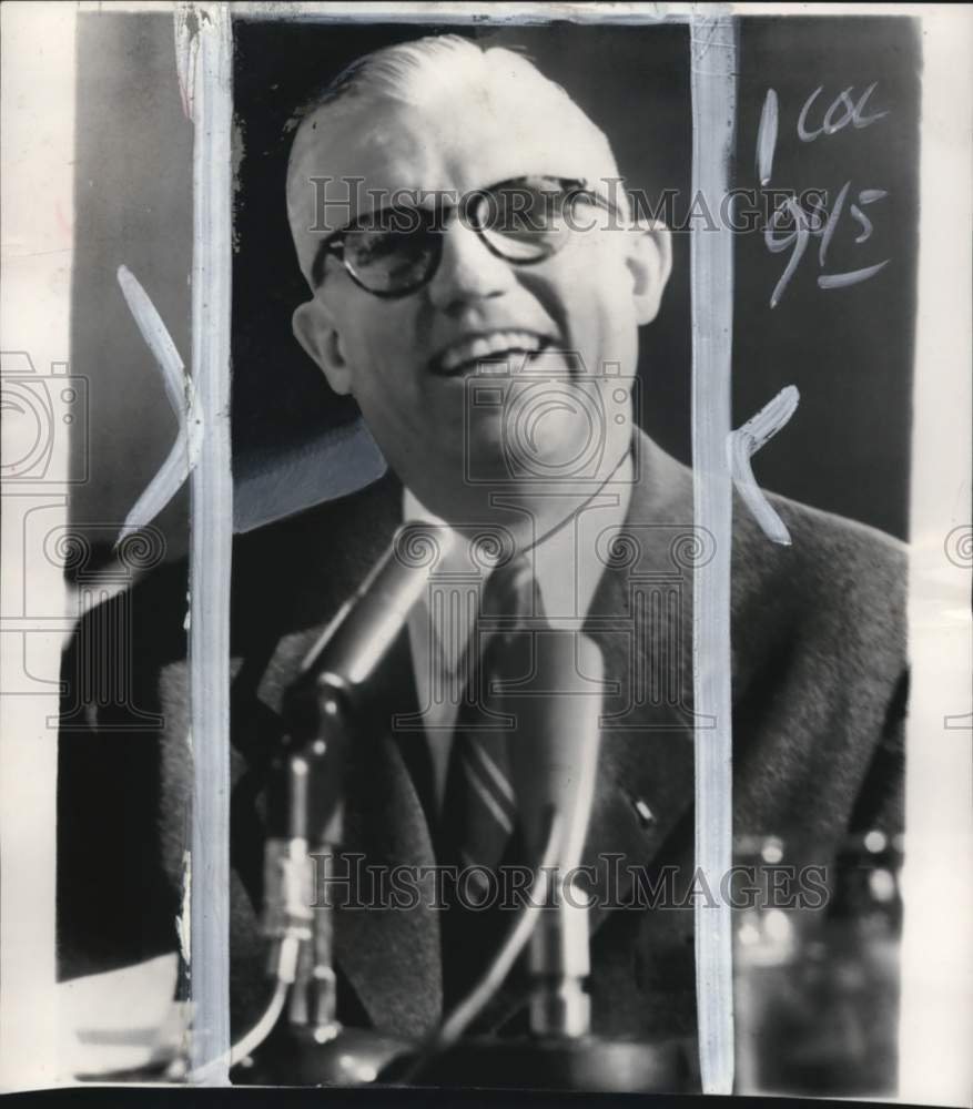 1954 Press Photo Army Secretary Robert Stevens - pio16842