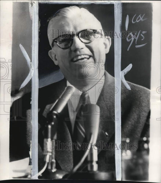 1954 Press Photo Army Secretary Robert Stevens - pio16842