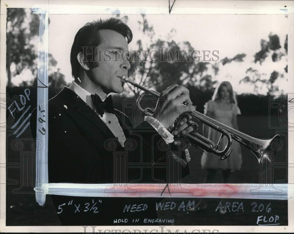 1967 Press Photo Herb Alpert of band "Herb Alpert and the Tijuana Brass"- Historic Images