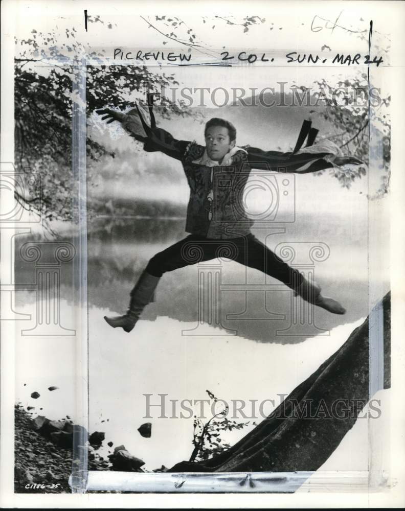 1963 Press Photo Russ Tamblyn in "The Wonderful World of the Brothers Grimm"- Historic Images