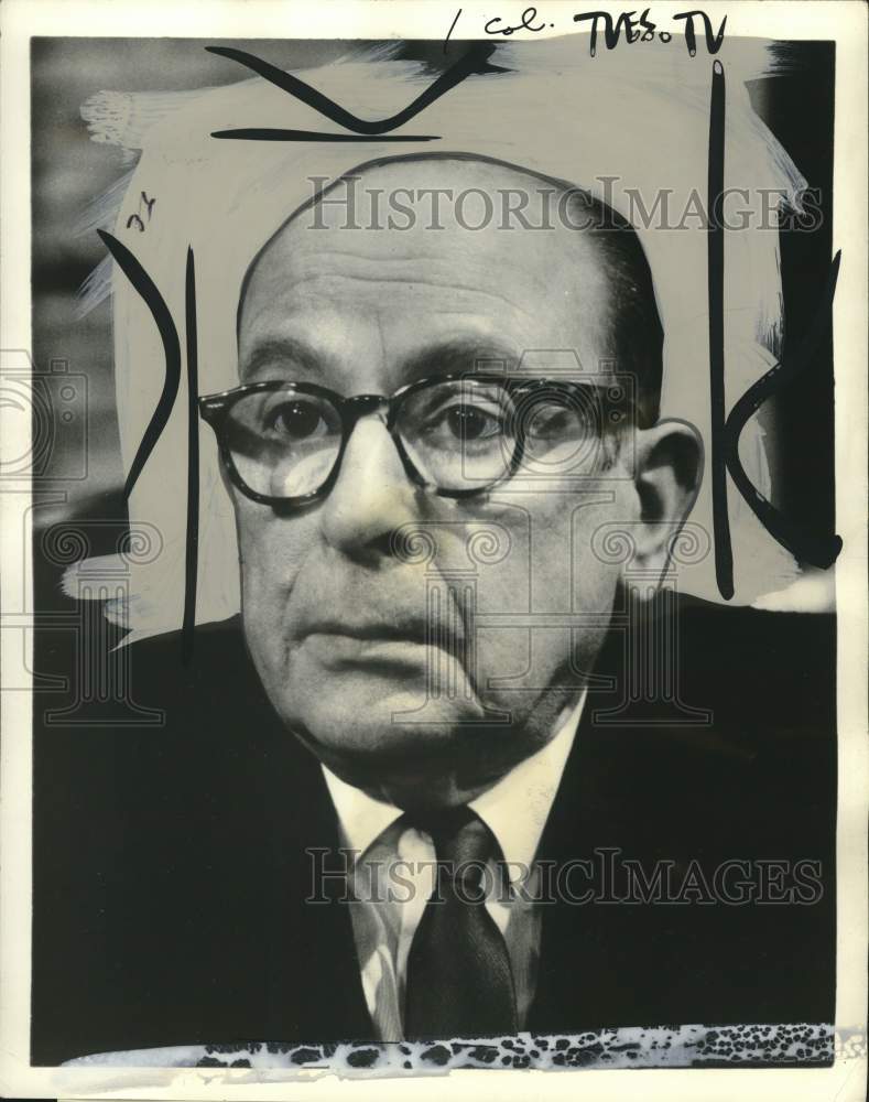 1960 Press Photo "United States Steel Hour" actor Cedric Hardwicke - pio22065- Historic Images