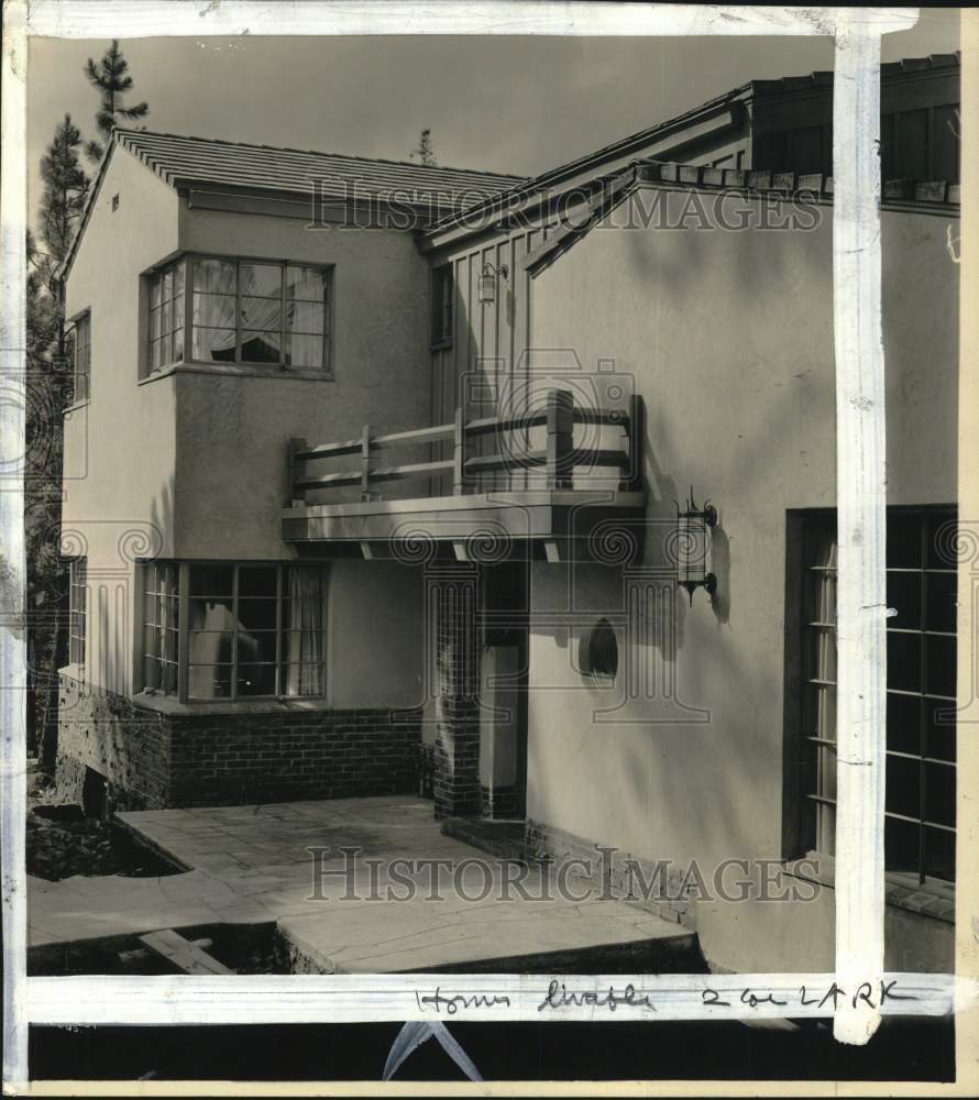 1938 Press Photo House in Spokane, Washington - pio27458- Historic Images