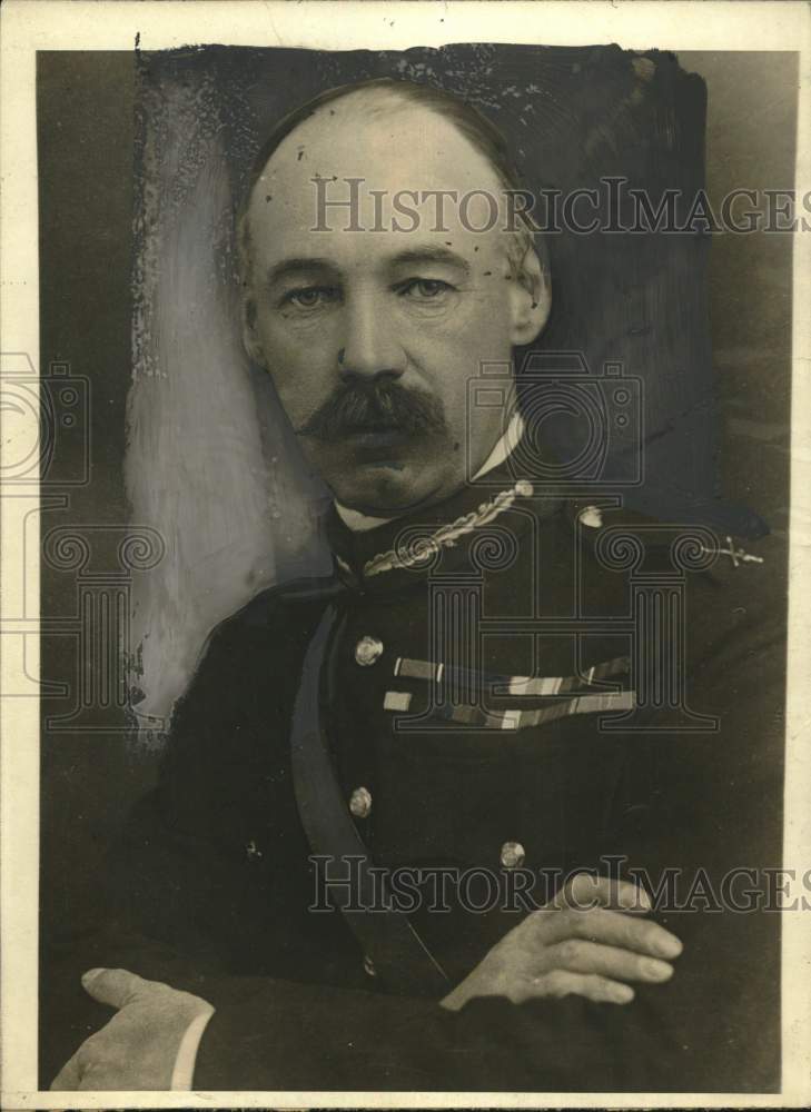 1918 Press Photo British Army Commander General Sir Henry Rawlinson - pio28417