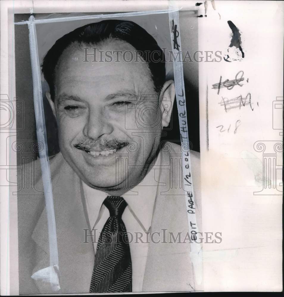 1958 Press Photo General Mohammed Ayub Khan in Pakistan - pio29520- Historic Images