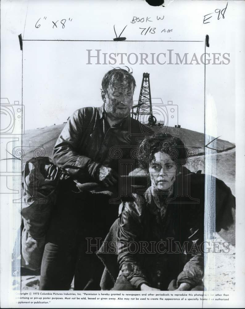 1973 Press Photo Actors star in "Oklahoma Crude" - pio30683- Historic Images