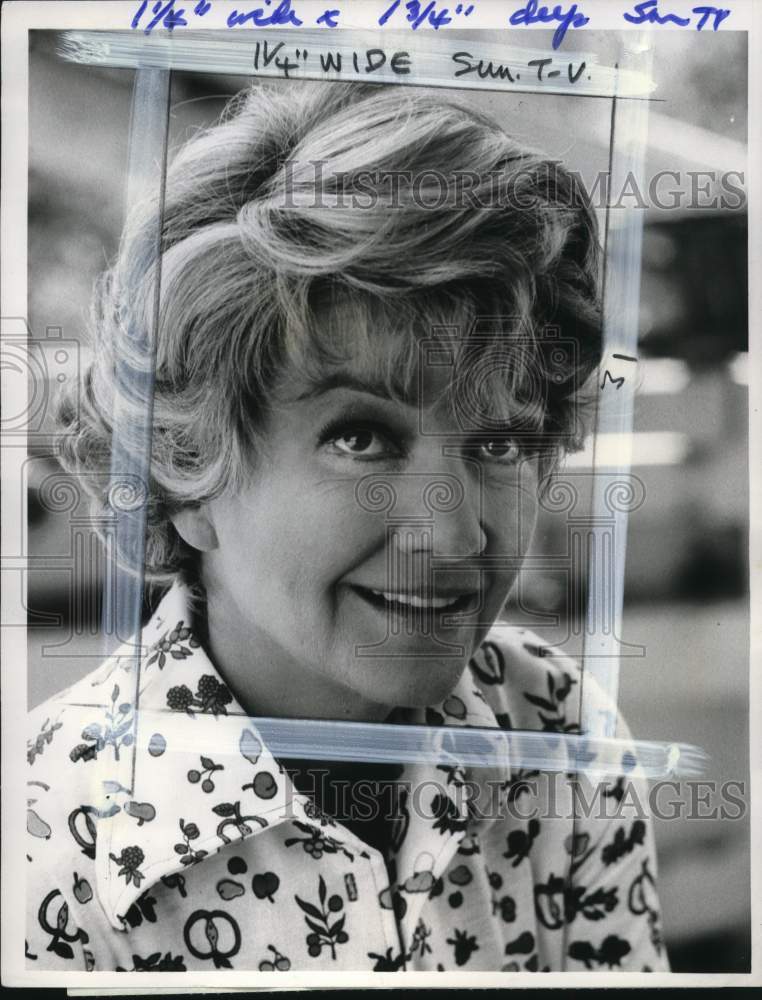 1973 Press Photo Actress Anne Baxter stars on the television show &quot;Cannon&quot;- Historic Images
