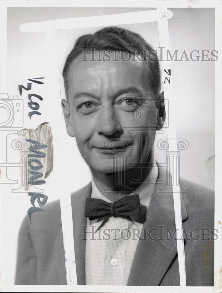 1961 Press Photo Cystic Fibrosis Foundation Director George Barrie Jr in NY