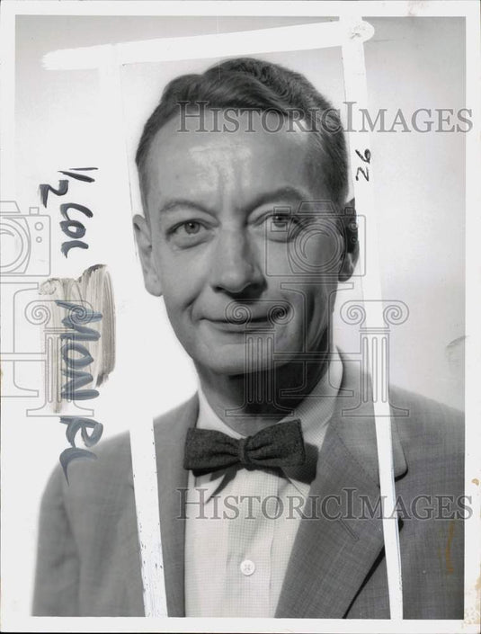 1961 Press Photo Cystic Fibrosis Foundation Director George Barrie Jr in NY