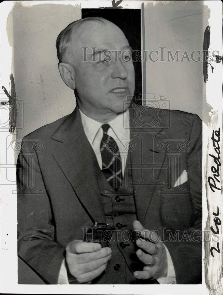 1957 Press Photo Treasury Secretary George Humphreys - pio38766