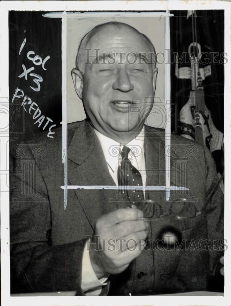 1956 Press Photo U.S. Treasury Secretary George Humphreys - pio38771