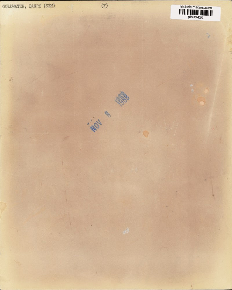 1964 Press Photo Senatorial candidates Barry Goldwater & Roy Elson - pio39426