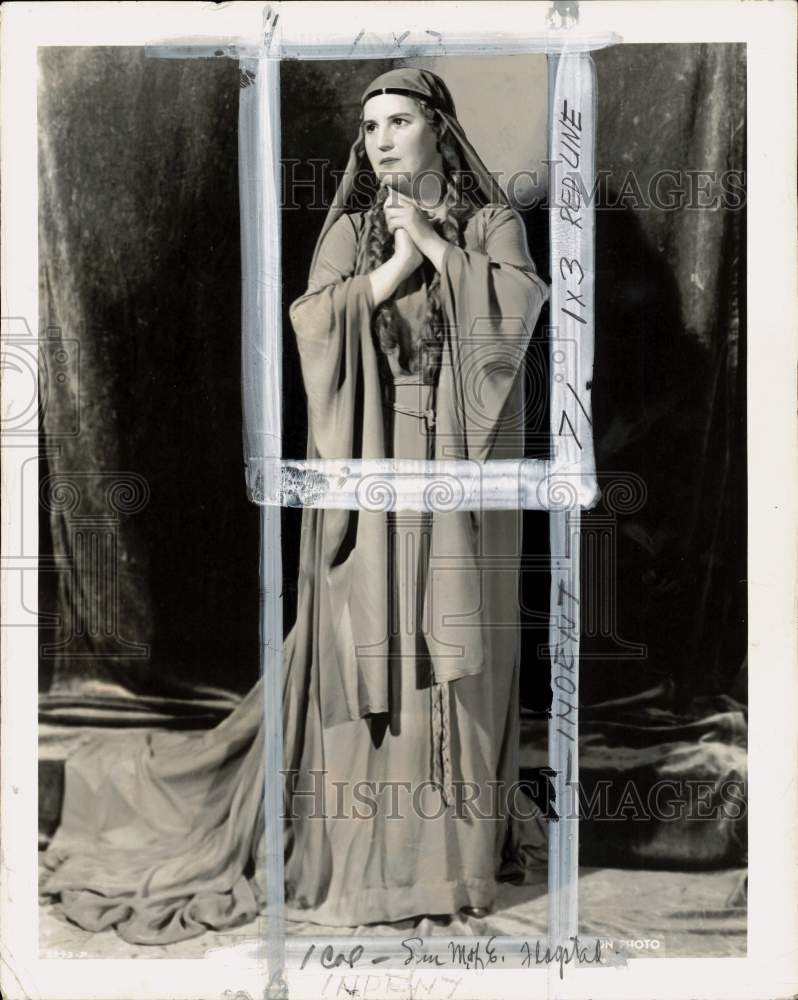 1941 Press Photo Soprano singer Kirsten Flagstad stars in "Tristan & Isolde"