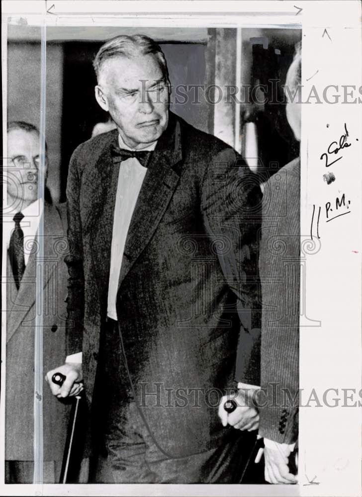 Press Photo State Secretary Christian Herter at a UN conference in Geneva