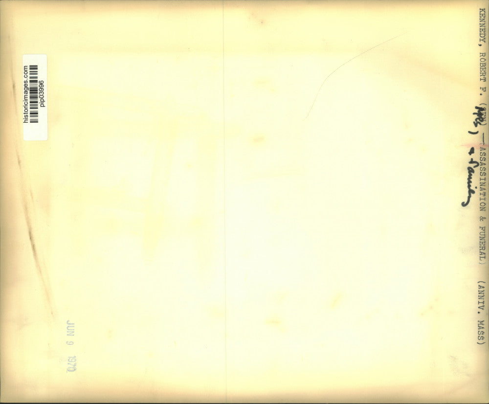 1970 Press Photo Arlington National Cemetery Mass for Senator Robert F. Kennedy