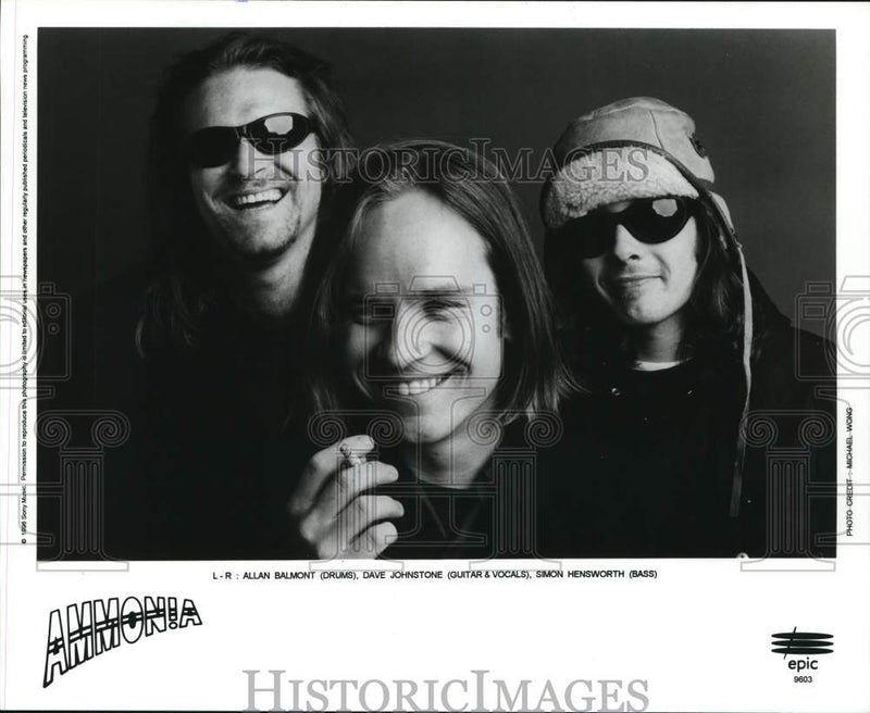 Load image into Gallery viewer, 1996 Press Photo Ammonia, Band - pip11558
