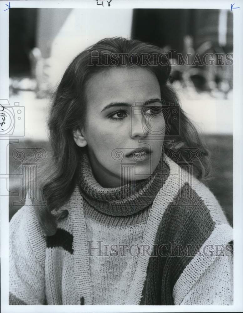 1984 Press Photo Actress Genie Francis in Arthur Hailey&#39;s &quot;Hotel&quot; - pip11831- Historic Images