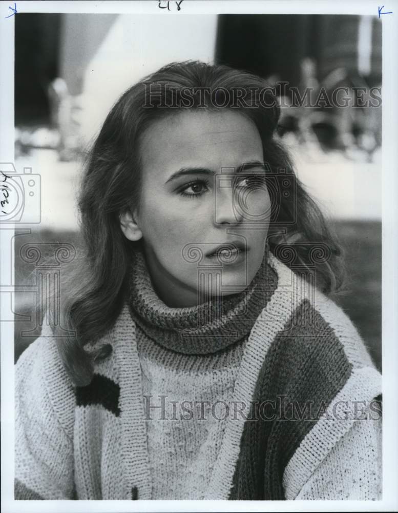 1984 Press Photo Actress Genie Francis in Arthur Hailey's "Hotel" - pip11831- Historic Images