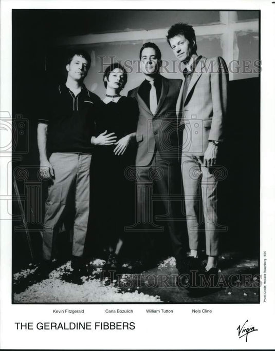 1997 Press Photo Members of alternative band "The Geraldine Fibbers" - pip15603- Historic Images