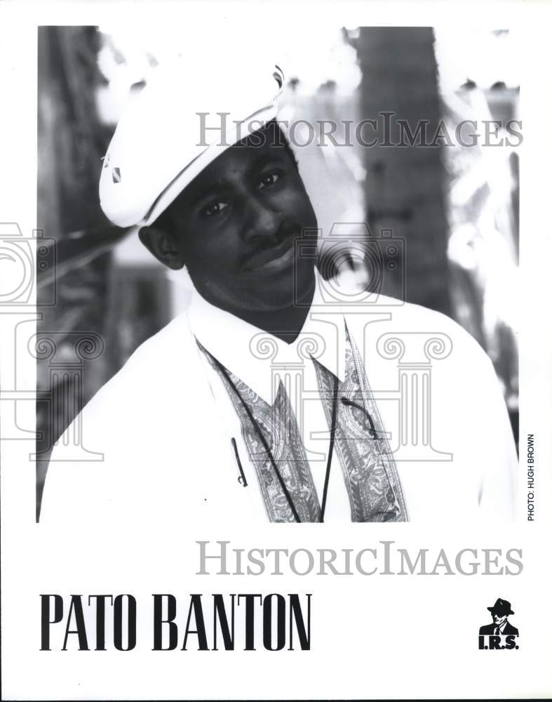 1993 Press Photo Singer/entertainer Pato Banton - pip20151- Historic Images