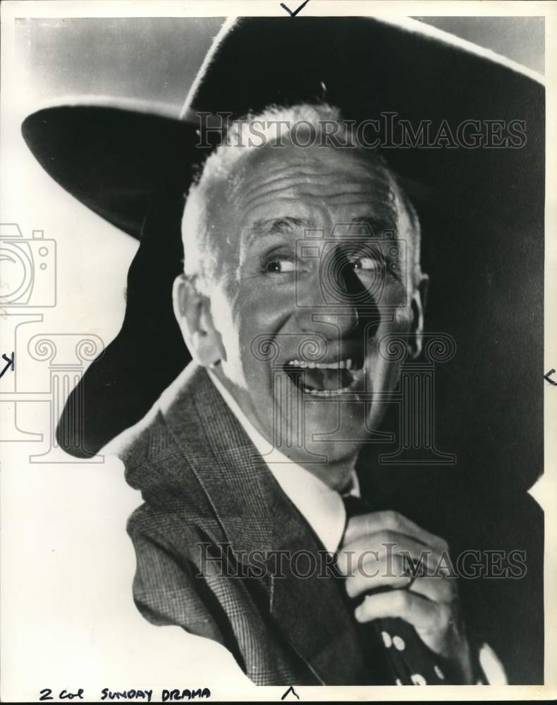 1964 Press Photo Jimmy Durante, American singer, pianist, comedian and actor.- Historic Images