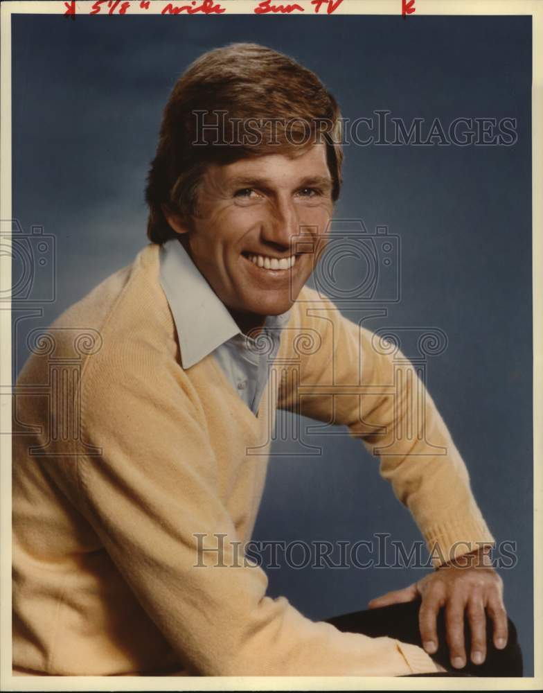1981 Press Photo Gary Collins, American television host and actor. - pip21774