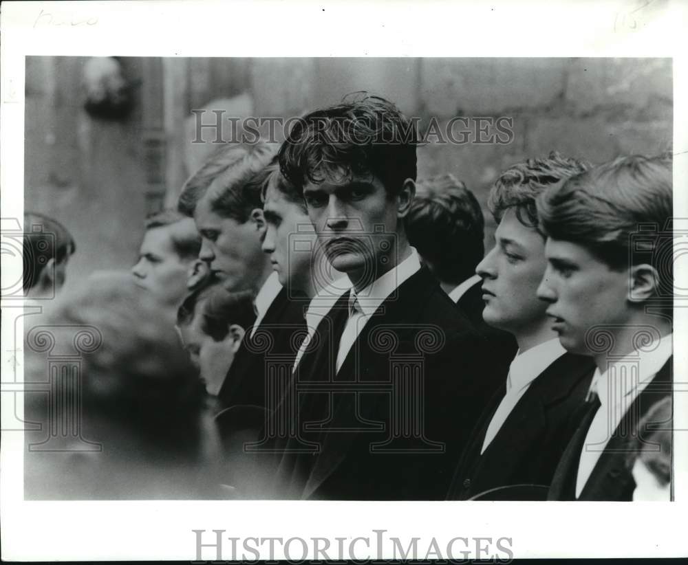 1984 Press Photo Rupert Everett in a scene from "Another Country." - pip22472- Historic Images