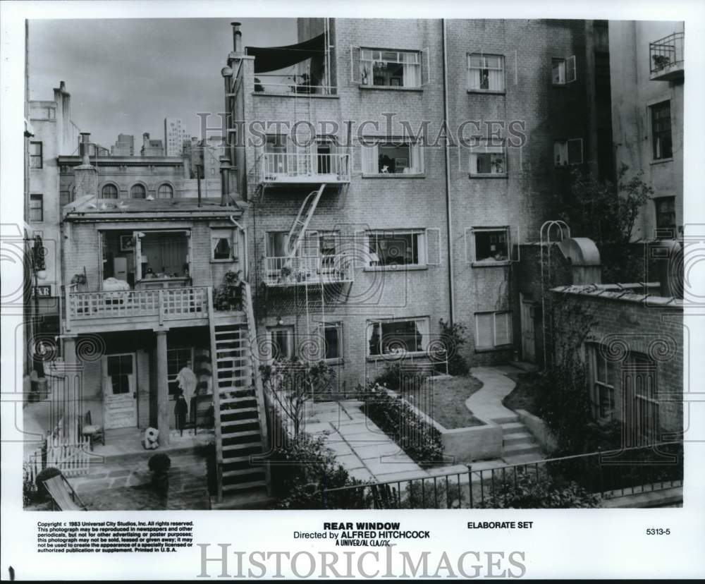 1983 Press Photo A scene from the film, "Rear Window." - pip22927- Historic Images