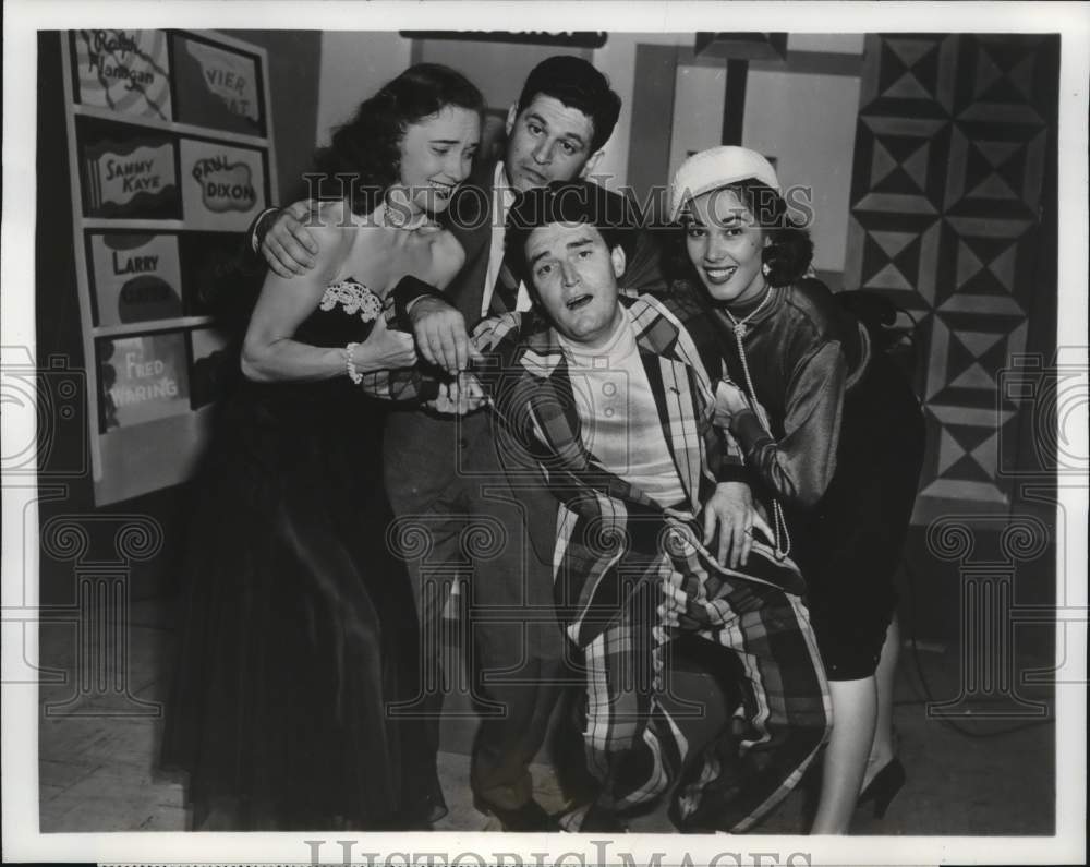 1952 Press Photo Scene from &quot;The Paul Dixon Show&quot; on ABC - pip23090- Historic Images