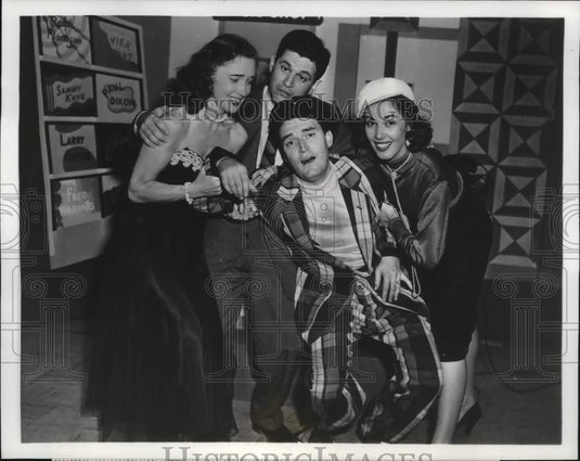 1952 Press Photo Scene from 