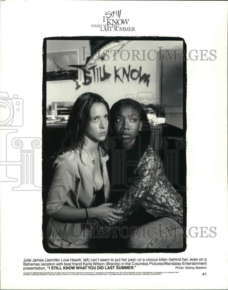 1998 Press Photo "I Still Know What You Did Last Summer" Movie Scene - pip25873- Historic Images