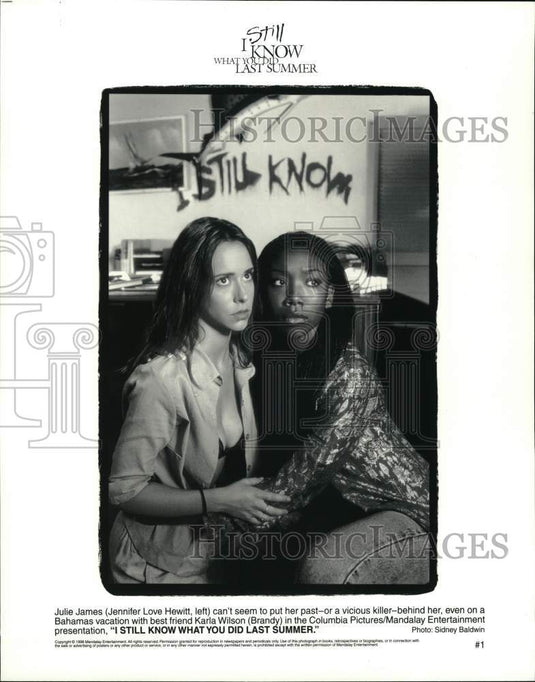 1998 Press Photo "I Still Know What You Did Last Summer" Movie Scene - pip25873- Historic Images