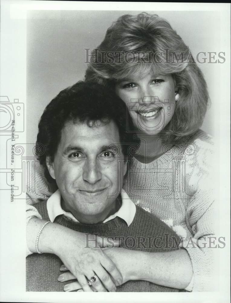 1988 Press Photo Actor Michael Krauss &amp; Joan Lunden - pip26783- Historic Images