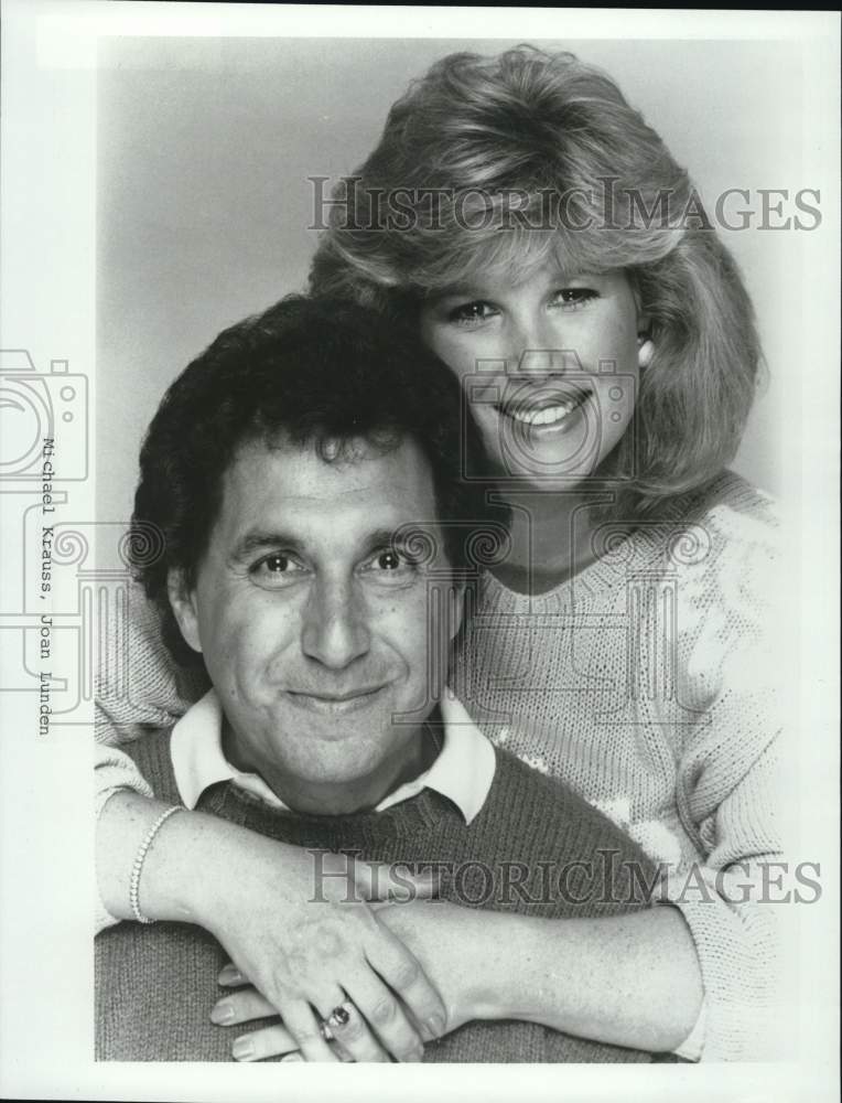 1988 Press Photo Actor Michael Krauss & Joan Lunden - pip26783- Historic Images