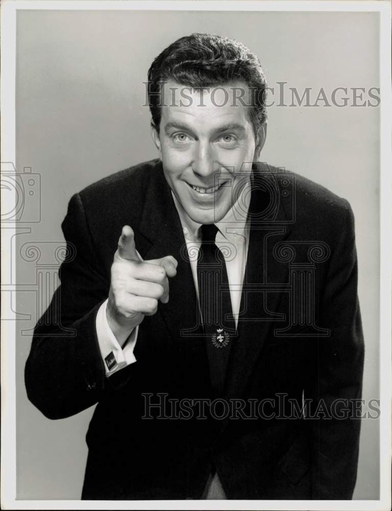 1956 Press Photo Bill Leyden, Host of &quot;It Could Be You&quot; NBC Show - pip27870- Historic Images