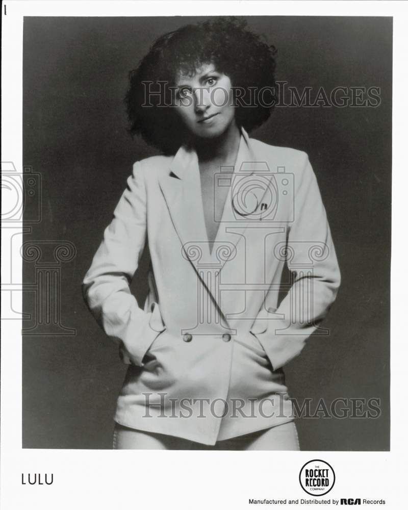 1978 Press Photo Singer Lulu - pip28105- Historic Images